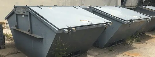 Absetzcontainer in verschiedenen Größen